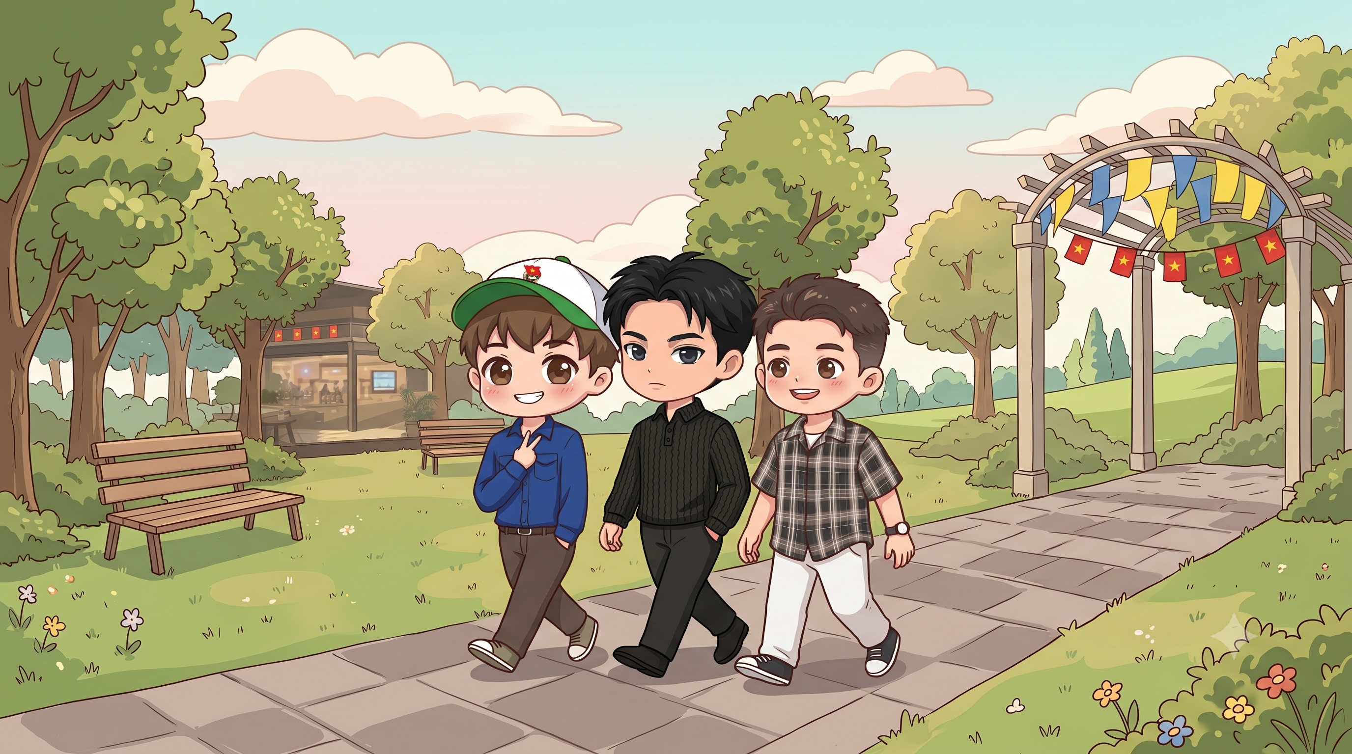 Three guys